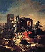 Francisco Goya Crockery Vendor USA oil painting artist